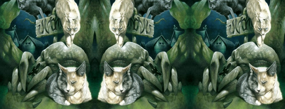 The wrap image of the mug. The design is repeated three times around the mug.