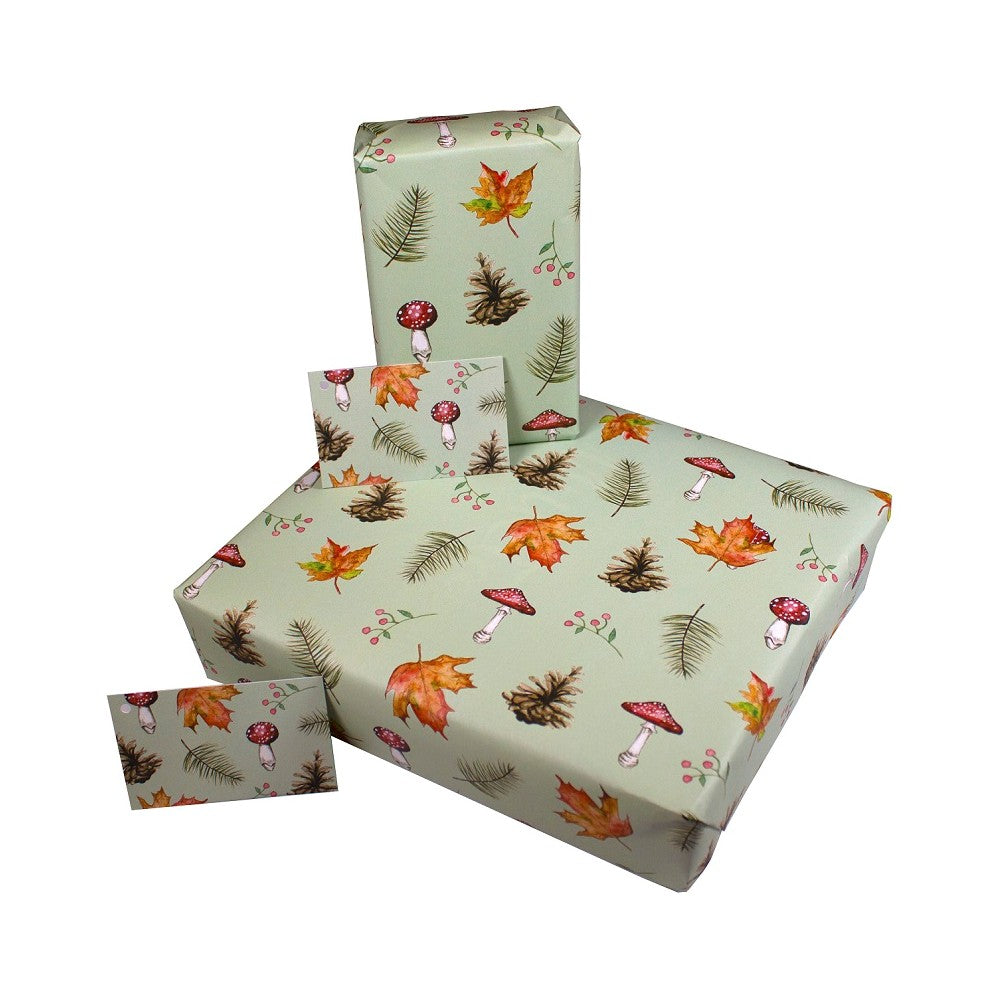 Fully recyclable/recycled wrapping paper