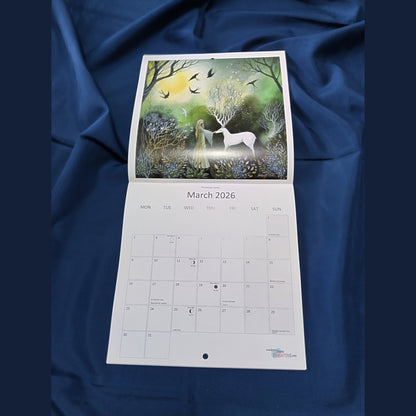 Amanda Clark's Pagan and Wildlife 2026 Calendar