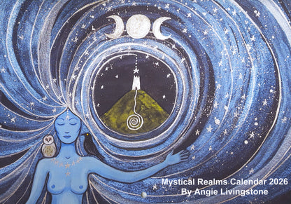 Angie Livingstone's Mystical Realms 2026 Calendar