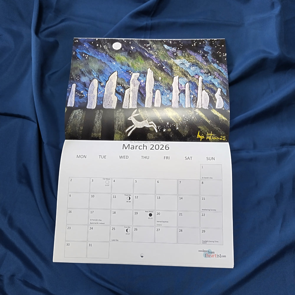 Angie Livingstone's Mystical Realms 2026 Calendar