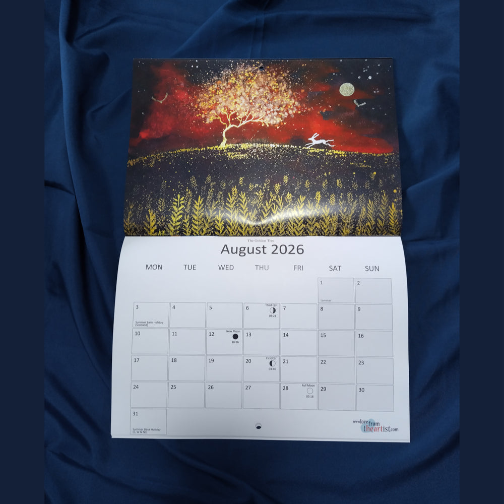 Angie Livingstone's Mystical Realms 2026 Calendar