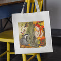 Mockup of bag on chair