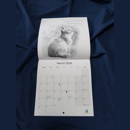 Marie Brown's Cats 2026 Calendar