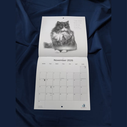 Marie Brown's Cats 2026 Calendar
