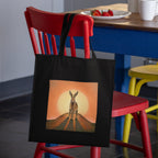 Mockup of bag on chair