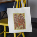 Mockup of bag on chair