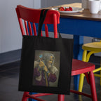 Mockup of bag on chair