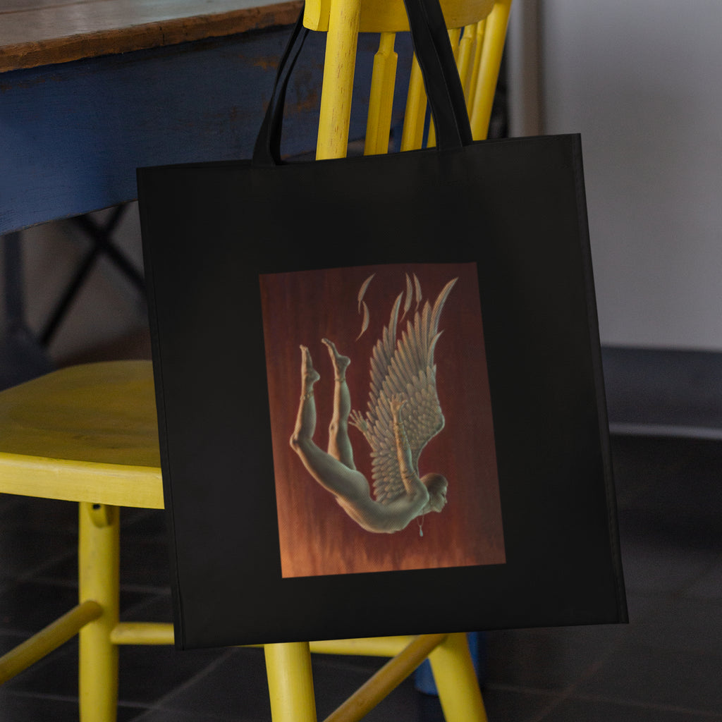 Mockup of bag on chair