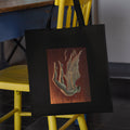 Mockup of bag on chair