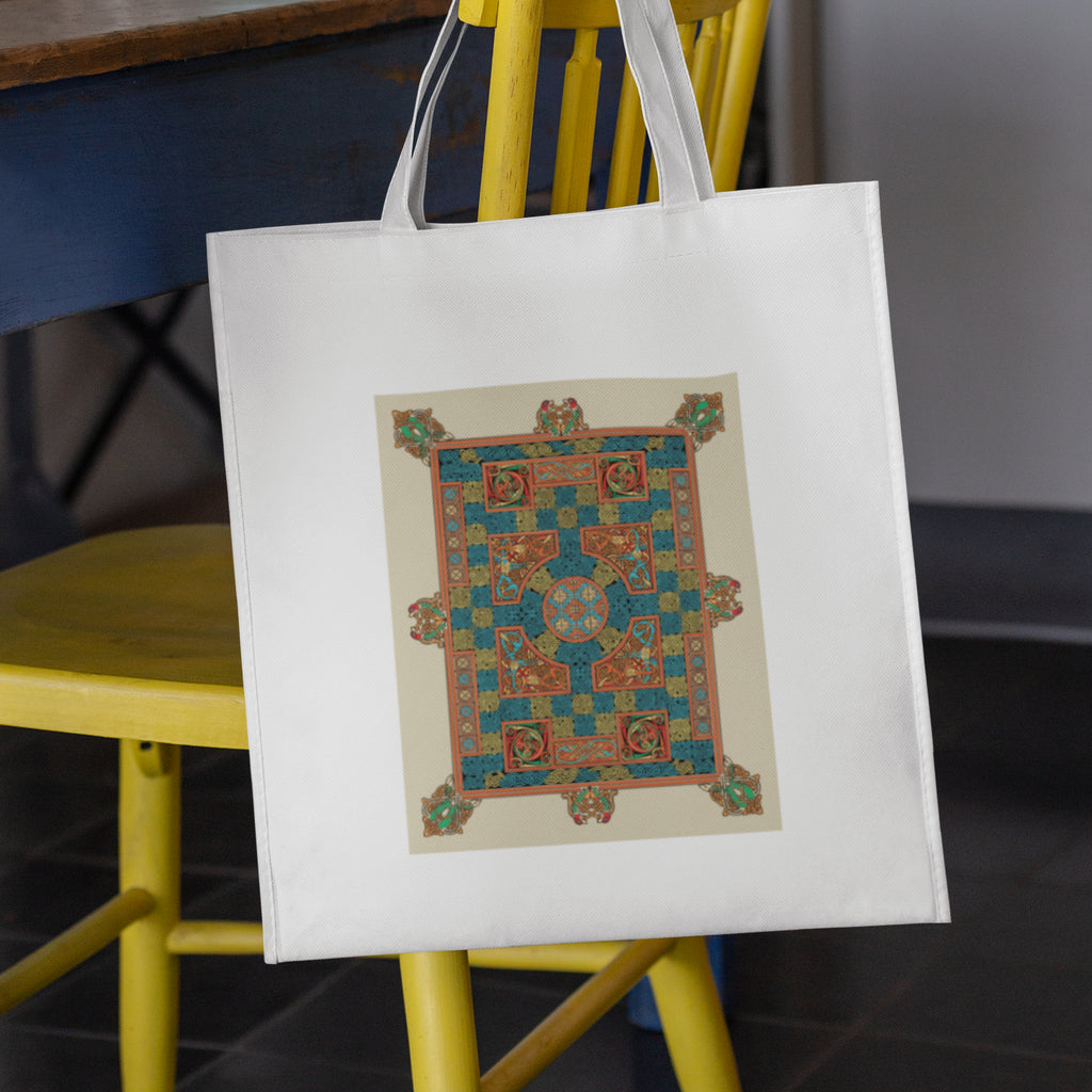 Mockup of bag on chair