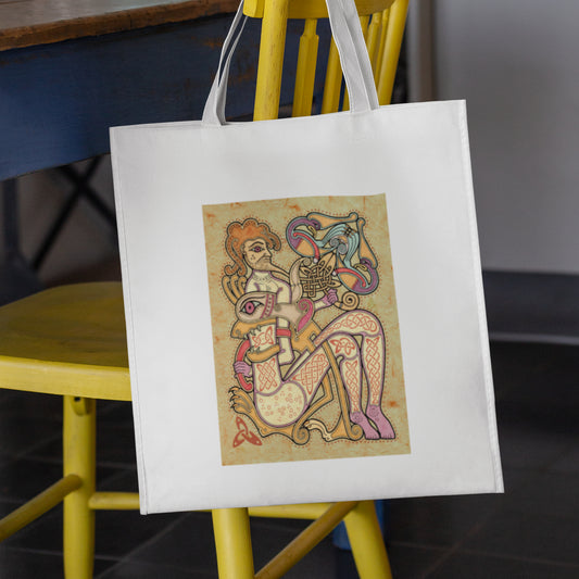 Mockup of bag on chair