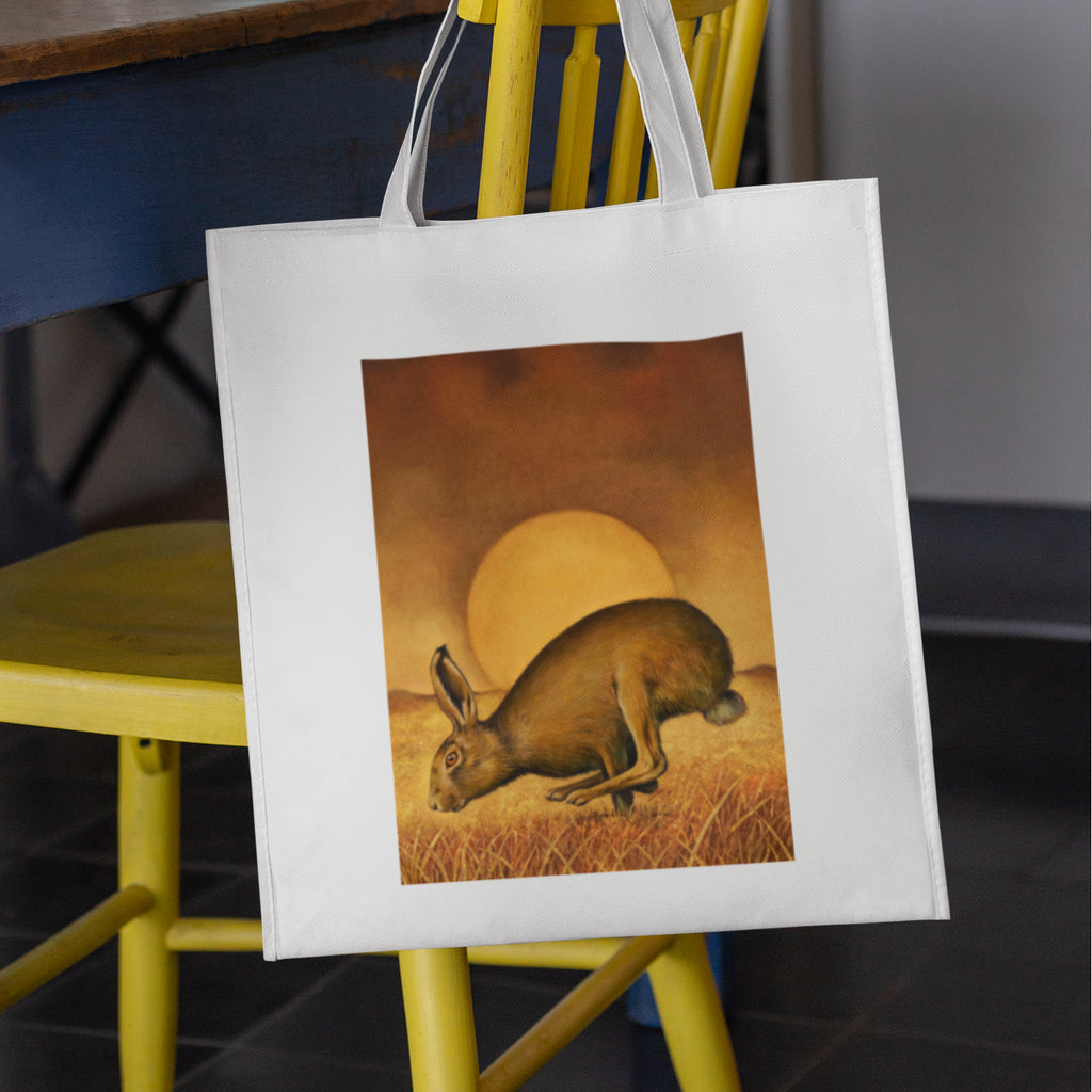 Mockup of bag on chair