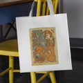Mockup of bag on chair
