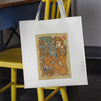 Mockup of bag on chair
