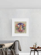 Mockup of print on wall