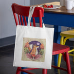 Mockup of bag on chair