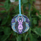 Ceramic Ornament - Morrighan Mandala