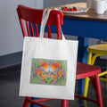 Mockup of bag on chair