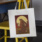 Mockup of bag on chair