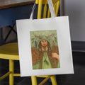 Mockup of bag on chair
