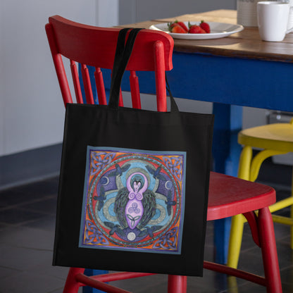 Mockup of bag on chair