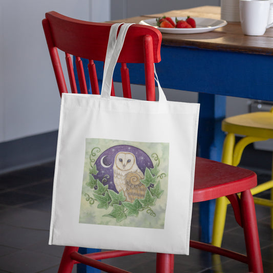 Mockup of bag on chair