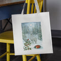 Mockup of bag on chair