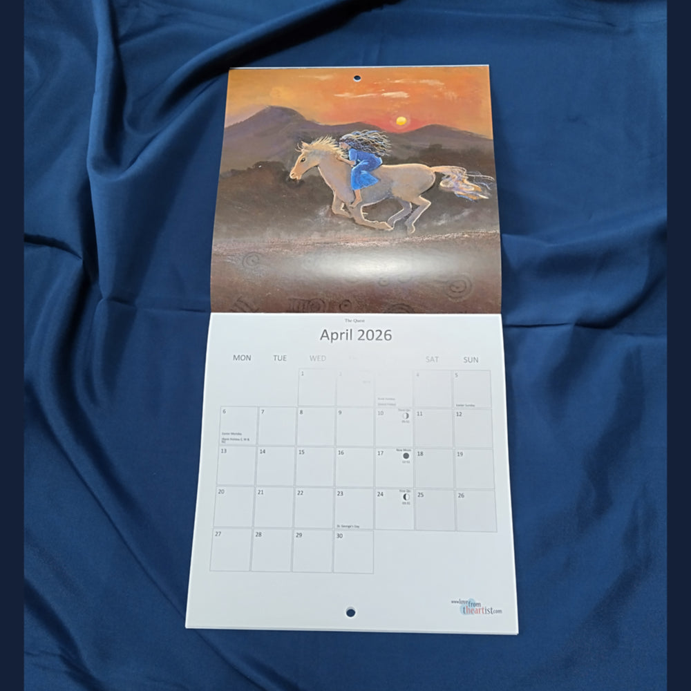 Hannah Willow's Pagan and Wildlife 2026 Calendar