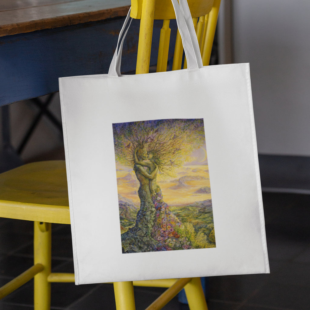 Mockup of bag on chair