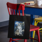 Mockup of bag on chair