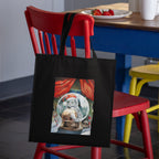 Mockup of bag on chair