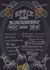Apple and Blackberry Jam