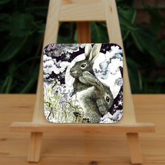 Coaster - Hares in the Hedgerow