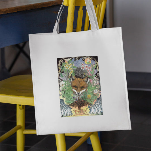 Mockup of bag on chair