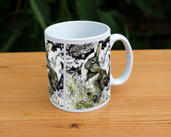 Mug - Hares in the Hedgerow