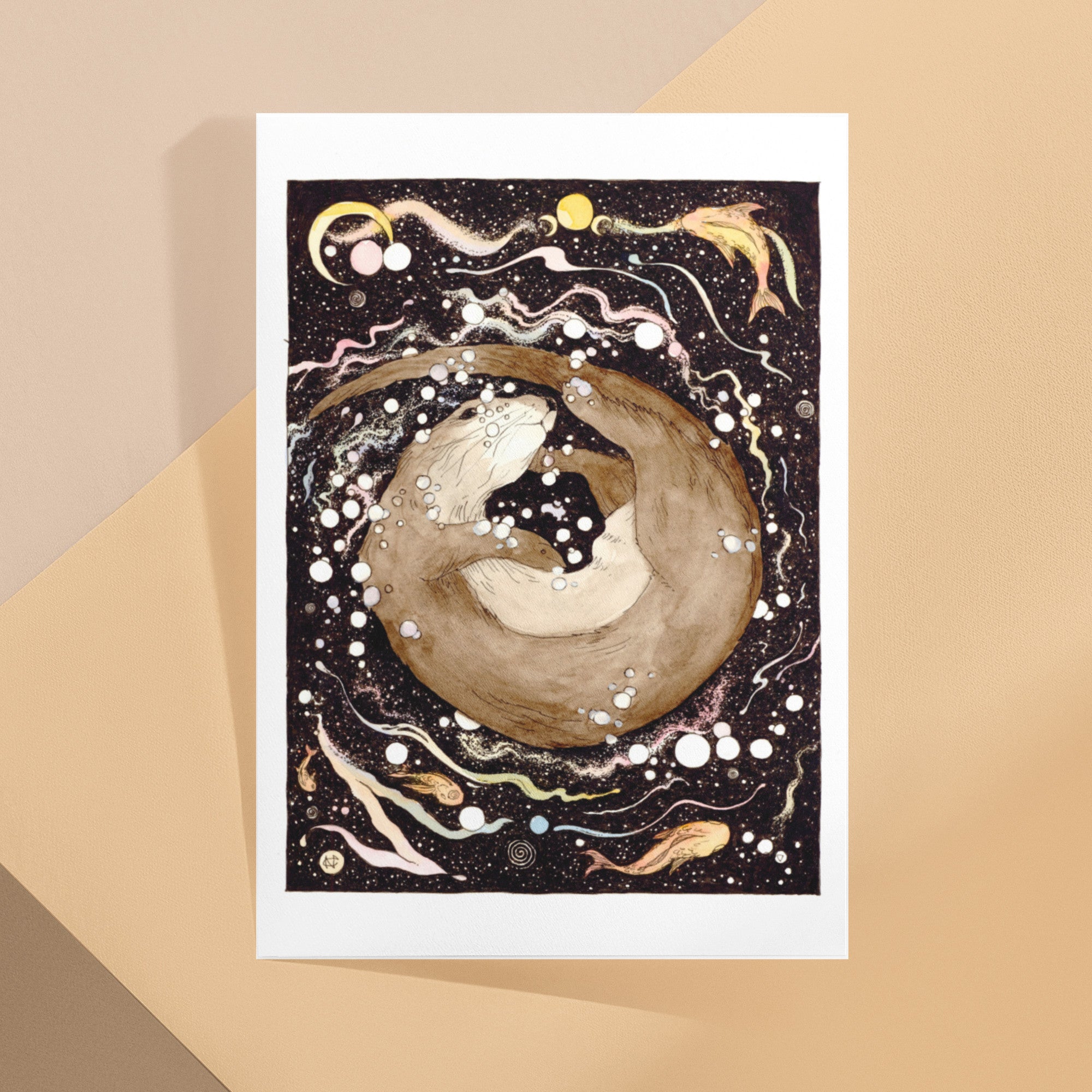 An unimportant mockup of the card