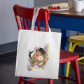 Mockup of bag on chair
