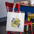Mockup of bag on chair
