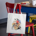 Mockup of bag on chair