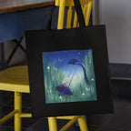 Mockup of bag on chair