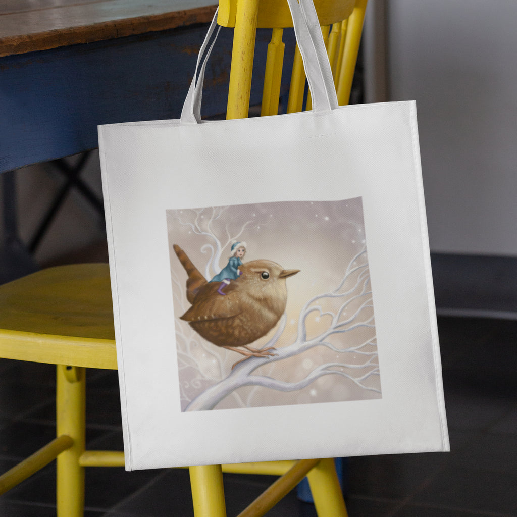 Mockup of bag on chair