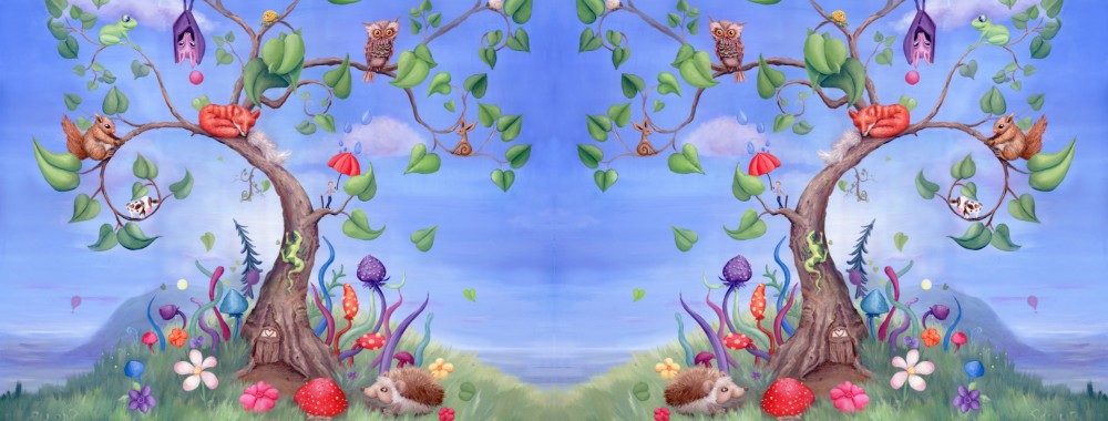 The wrap image of the mug. The image is shown twice around the mug.