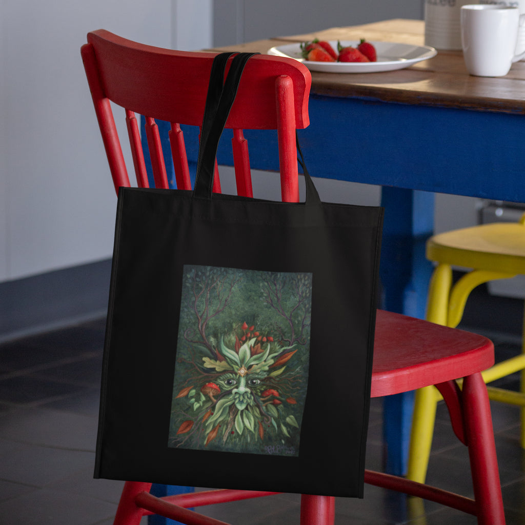 Mockup of bag on chair