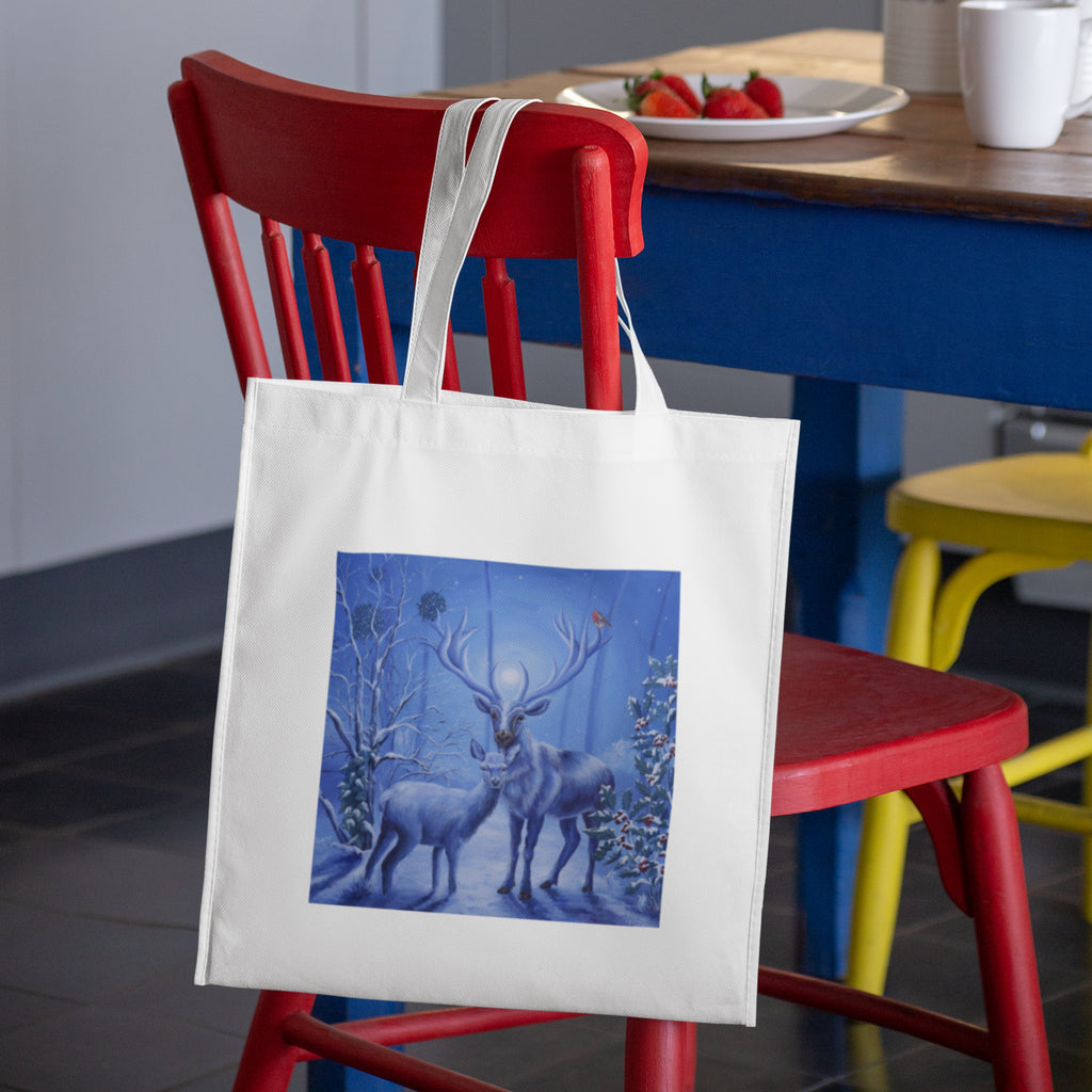Mockup of bag on chair
