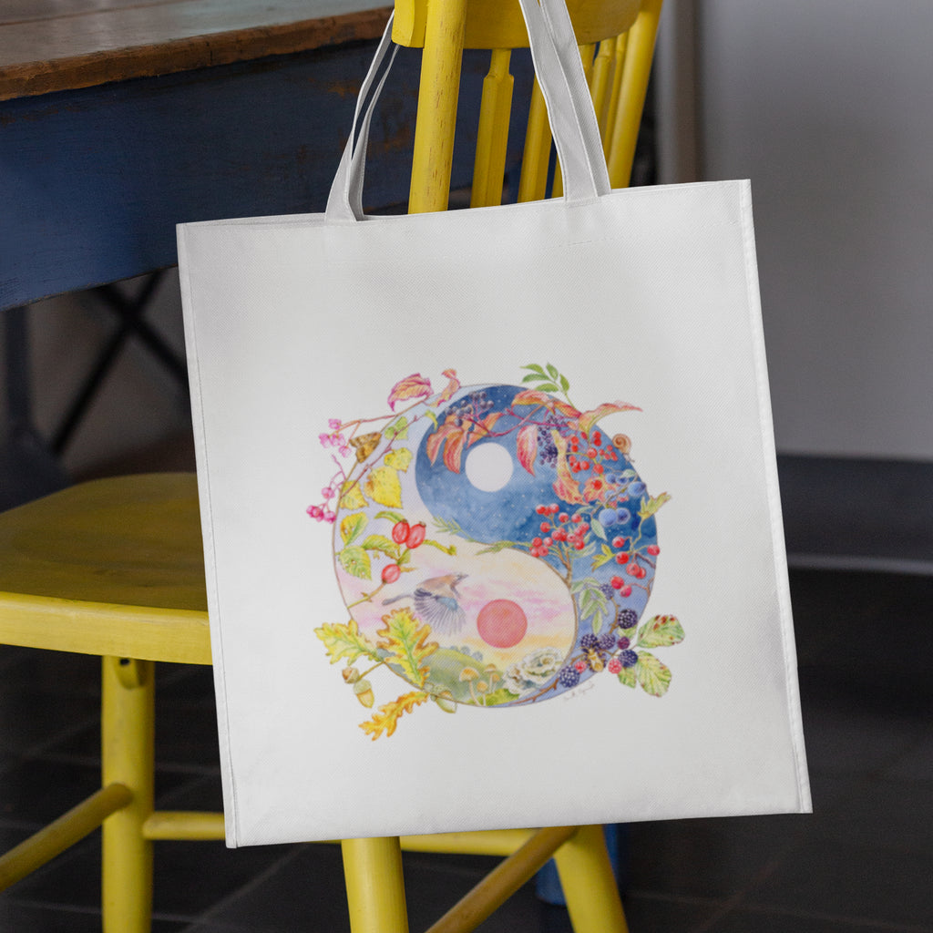 Mockup of bag on chair