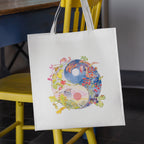 Mockup of bag on chair