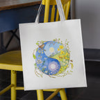 Mockup of bag on chair