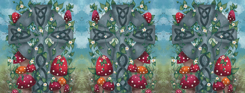 The wrap image of the mug. The design is repeated twice around the mug.