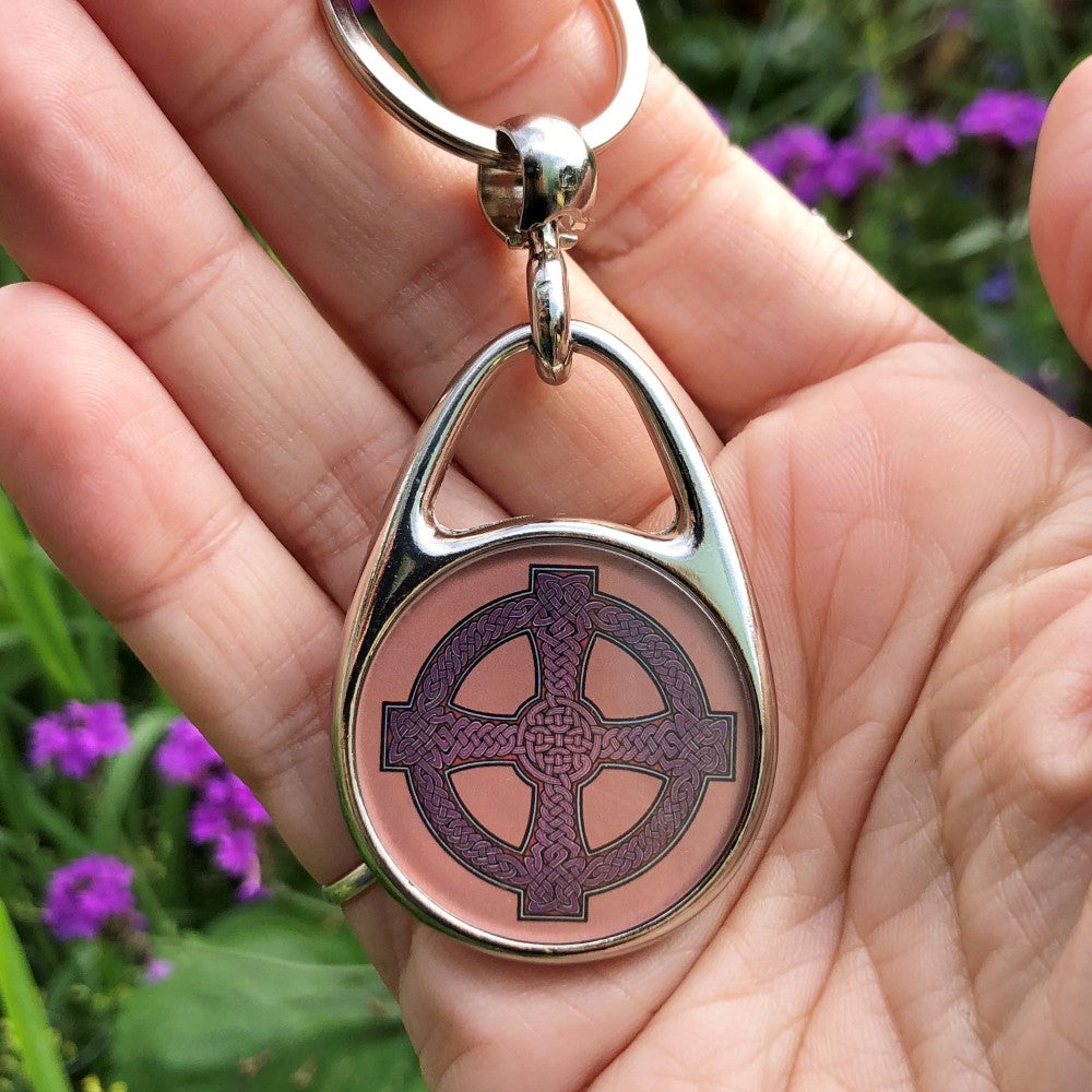 Celtic Keyring - Celtic Cross